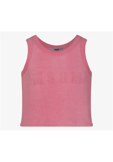 Canotta con logo MSGM KIDS | S6MSJGTA159MS070